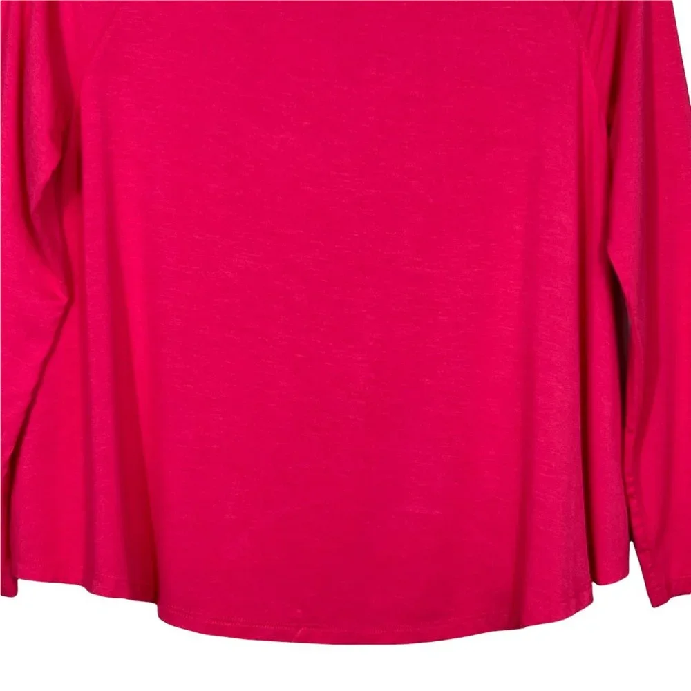 Old Navy A-Line Tunic Top Blurred Red Girl’s‎ Large/10-12